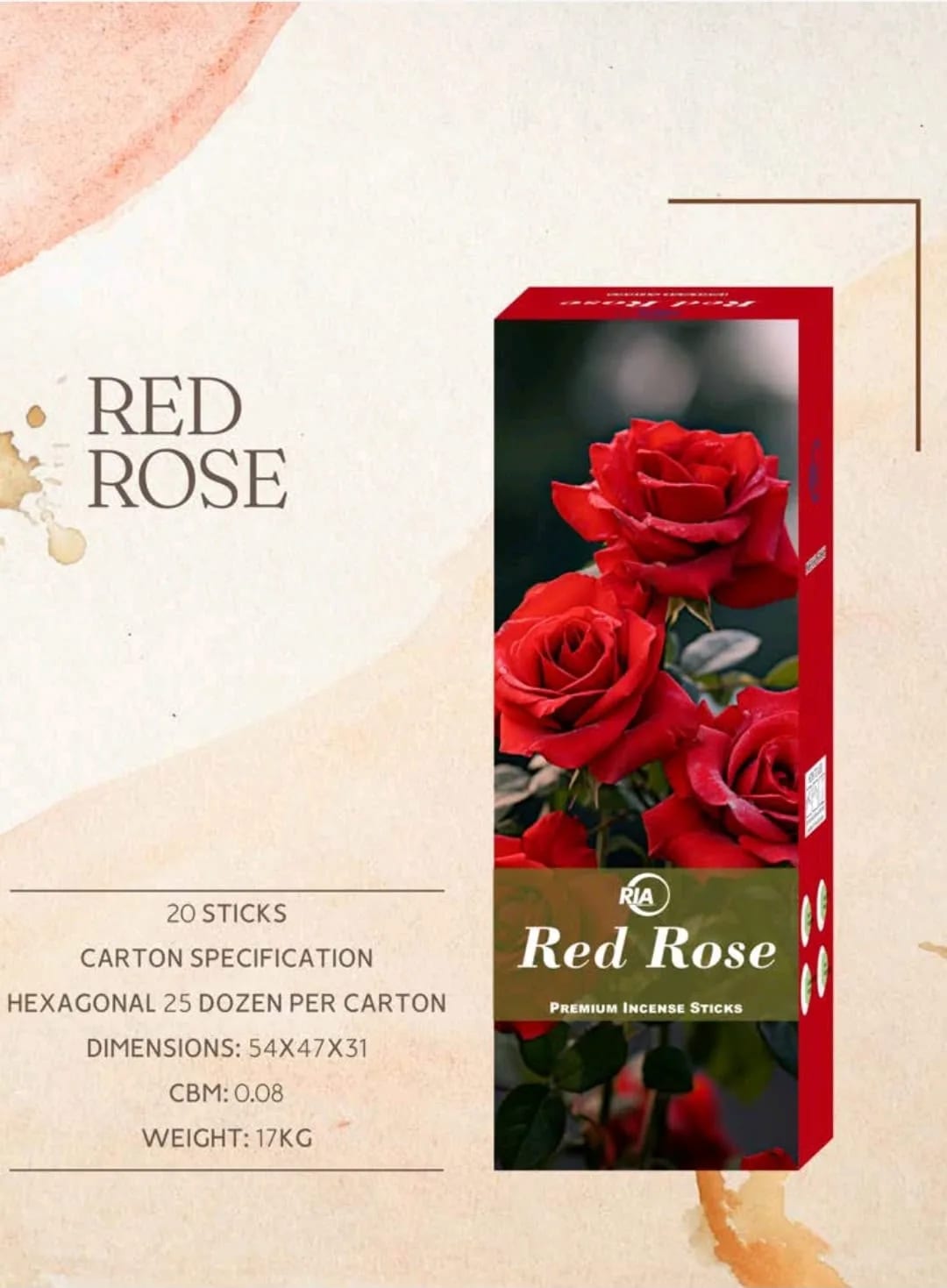 Red Rose Incense