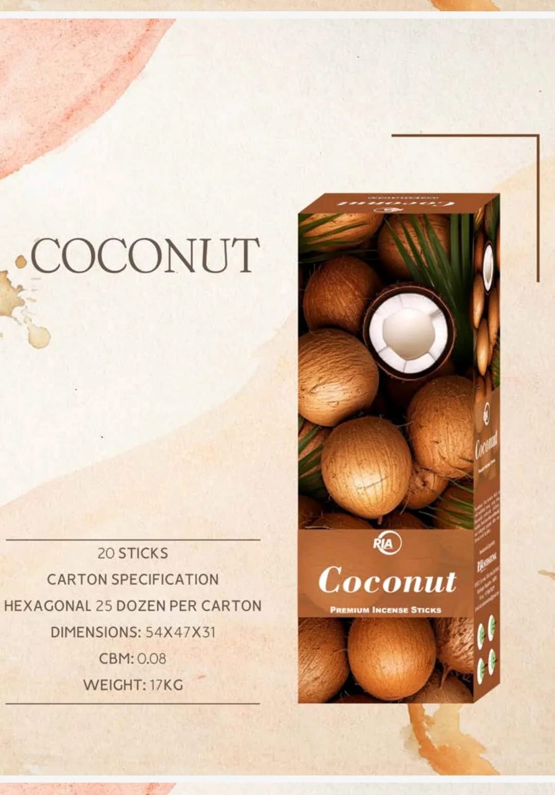 Coconut Incense