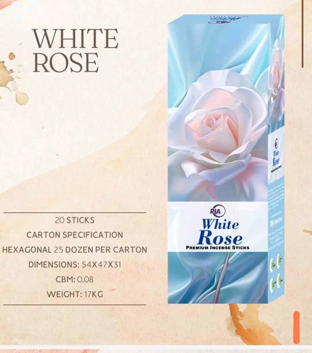White Rose Incense