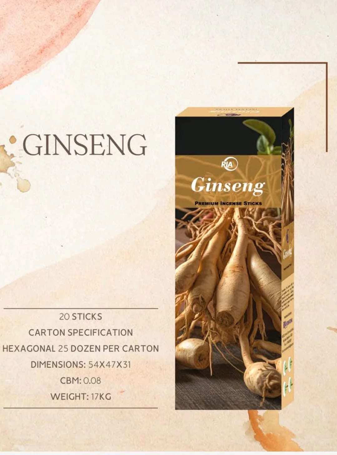 Ginseng Incense